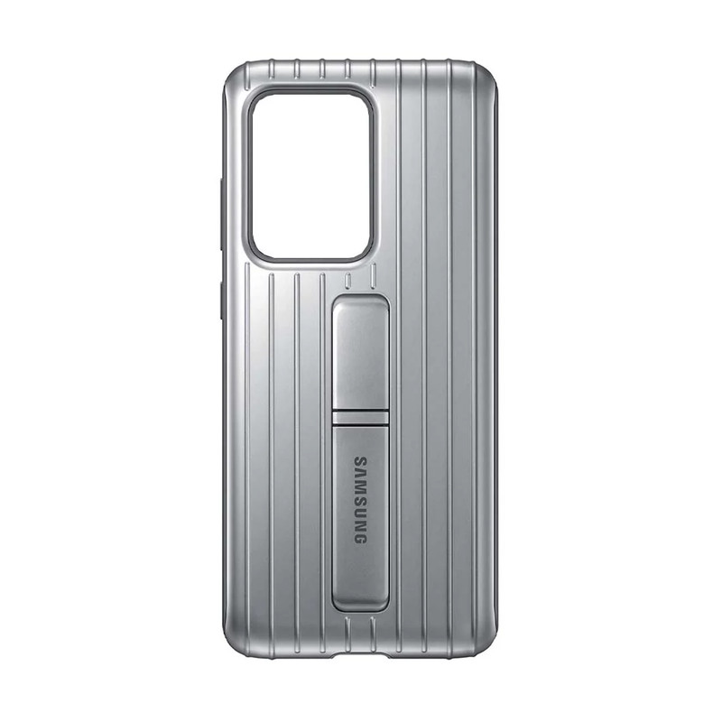 Galaxy S20 Ultra Protective Standing Cover - Grey - أكسسوارات